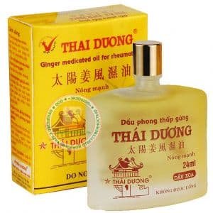 Имбирное Масло Растирка (Dau Phong Thap Gung) - Средство от многих болезней - 24 ml. Вьетнам