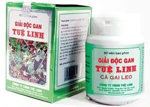 Препарат для восстановления и очищения печени, лечение гепатита, алкоголизма и др. CA GAI LEO - TUE LINH - 60 капсул. Вьетнам.