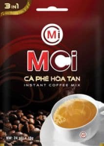 Вьетнамский быстрорастворимый натуральный кофе (ME TRANG) INSTANT COFFEE MIX 3 в 1 из города БуонМеТхуот. Пр-во Вьетнам.