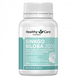 ПРЕПАРАТ (GINKGO BILOBA 2000 - ГИНКГО БИЛОБА) - ДЛЯ ГОЛОВНОГО МОЗГА - ШИРОКОГО СПЕКТОРА ДЕЙСТВИЯ - 100 КАПСУЛ. АВСТРАЛИЯ