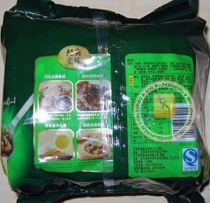 Китайский суп, лапша - курица с грибами - 1 упаковка - 5 шт. Пр-во Китай.