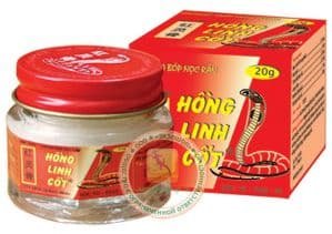 Бальзам с содержанием змеиного яда HONG LINH COT (ХОНГ ЛИНЬ КЬОТ) - 1 шт. Пр-во Вьетнам.