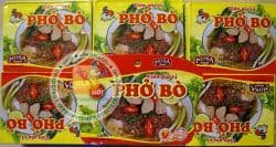 NOSAFOOD - VIEN GIA VI PHO BO - приправа специи для приготовления супа Фо Бо - 1 упаковка - 48 кубиков. Пр-во Вьетнам.