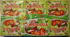 NOSAFOOD - VIEN GIA VI BUN RIEU CUA - приправа специи для приготовления крабового супа - 1 упаковка - 48 кубиков. Пр-во Вьетнам.