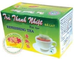 Оздоровительный чай на основе артишока, касии и сафоры -  (TRA THANH NHIET - DA LAT - TUI LOC) - 20 пакетиков. Пр-во Вьетнам.