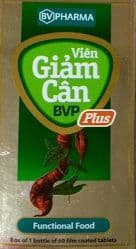 VIEN GIAM CAN BVP- Эффективное средство на основе трав для похудения, сжигатель жира - 60 таблеток. Вьетнам.