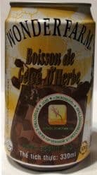 Сокосодержащий напиток из вяленой травы с каррагинаном (кусочки желе из красных водорослей) без газа (NUOC SUONG SAO) - 330 ml. Пр-во Вьетнам.
