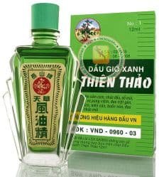 Лечебный согревающий бальзам-масло THIEN THAO (ЧЫОНГ ШОН) - растрирка для наружного применения - 12 ml. - 1 флакон.